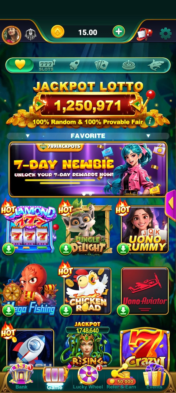 789 Jackpots App 