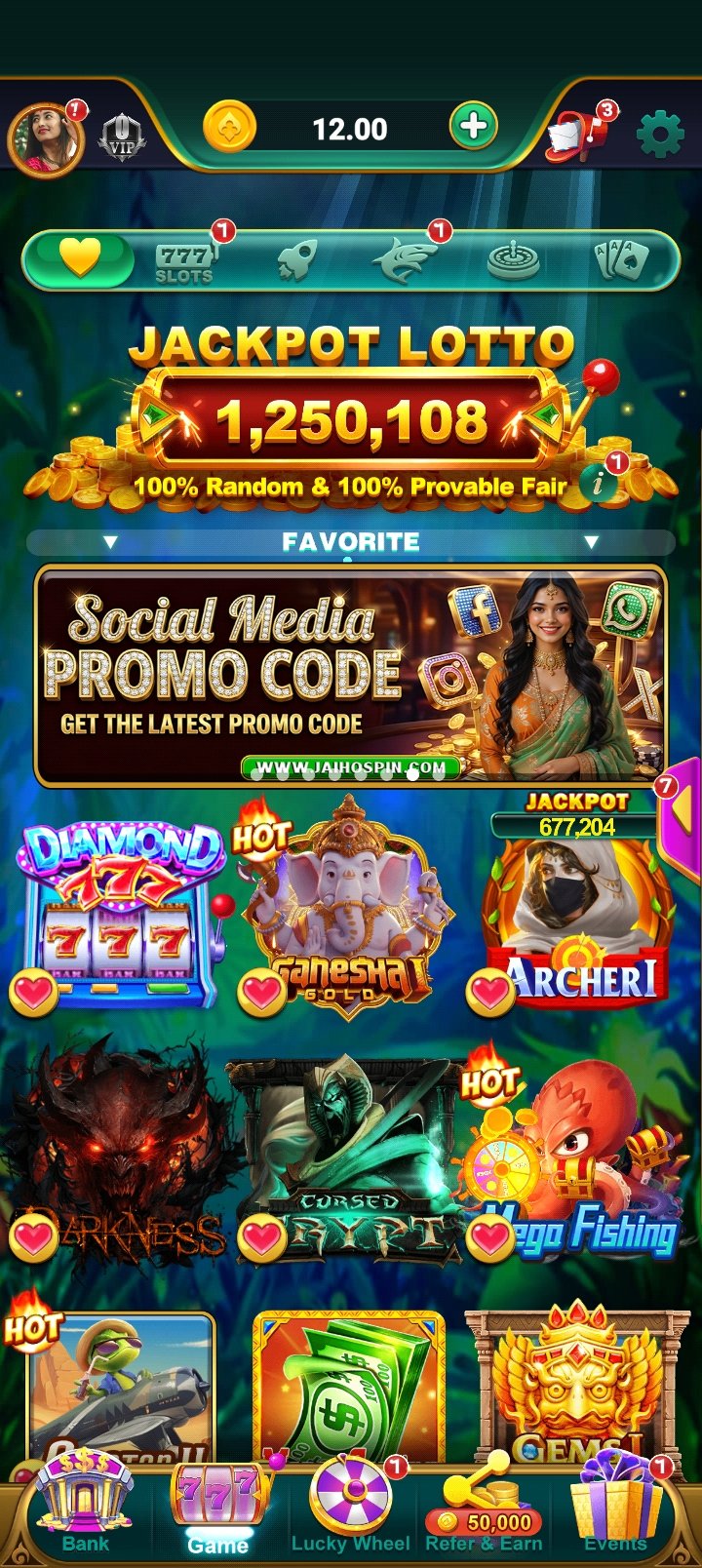 Jaiho Spin App 