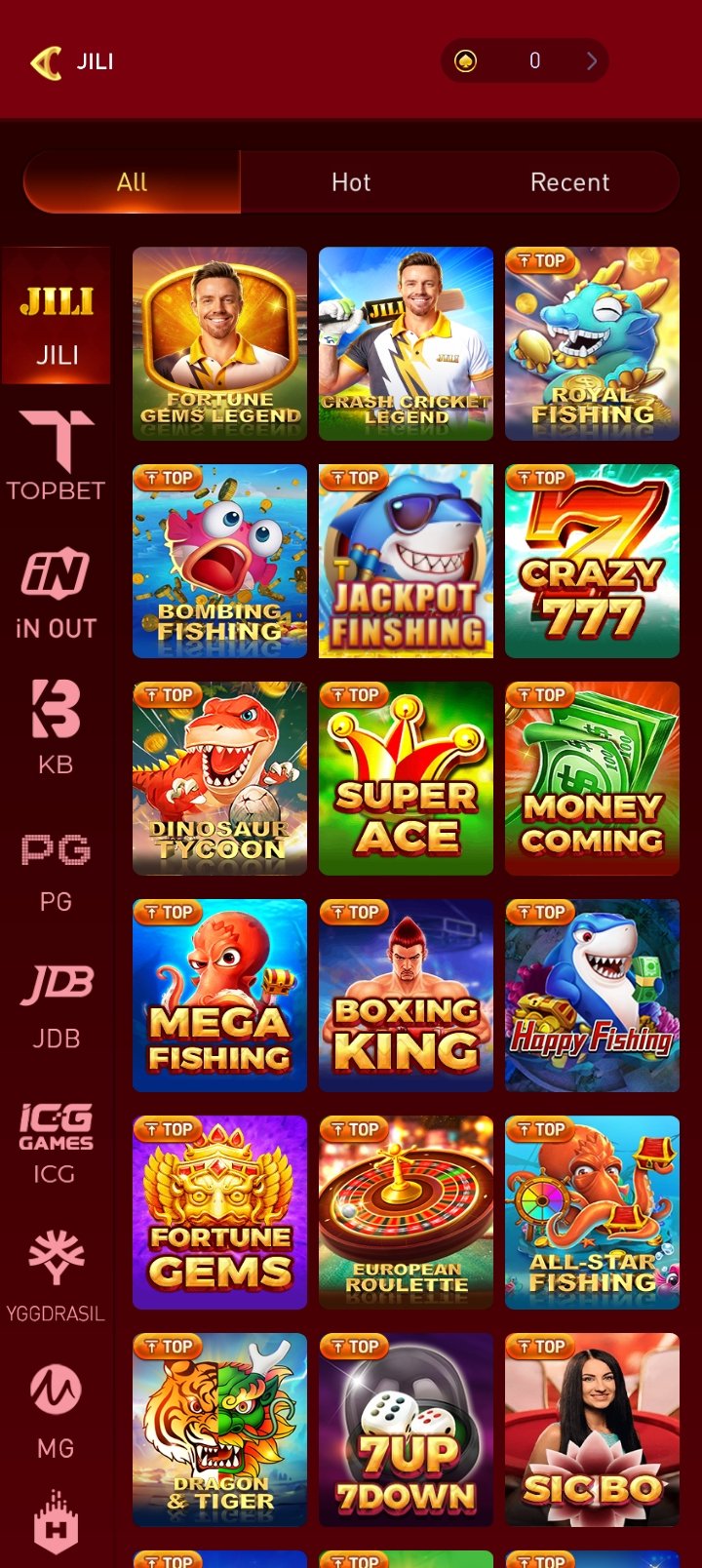 GG9 Game App